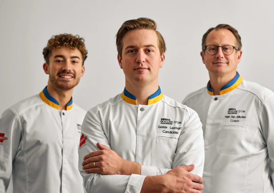 Team Sweden tog brons i Bocuse d'Or 2025. Foto: Gustaf Björnsson/Press